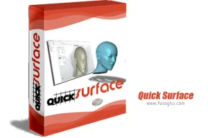 دانلود Quick Surface 2.0 Build 60 (x64) تبدیل اسکن سه بعدی به فایل کد و مهندسی معکوس سه بعدی