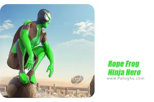 دانلود بازی 2.7.7 Rope Frog Ninja Hero نصب بازی نینجای قورباغه برای اندروید با مود