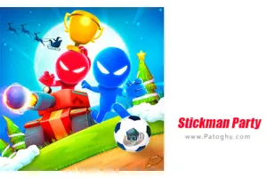دانلود بازی Stickman Party 2.4.5.6 نصب بازی گروهی پارتی استیکمن ها برای اندروید + مود