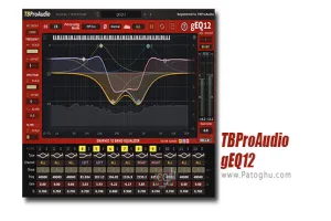 دانلود TBProAudio gEQ12 v4.2.7 اکولایزر حرفه ای برای ویندوز