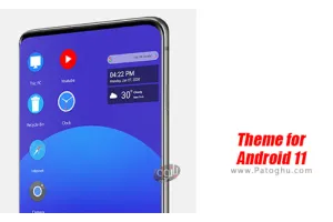 دانلود 2.8 Theme for Android 11 تم برای اندروید 11