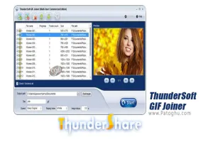 دانلود ThunderSoft GIF Joiner 4.3 برنامه ترکیب فایل های گیف برای ویندوز