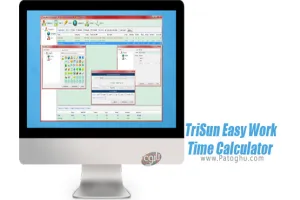 دانلود TriSun Easy Work Time Calculator 9.0 Build 065 محاسبه زمان فعالیت ها