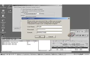 قفل و کنترل دسترسی به ویندوز - دانلود Transparent Screen Lock PRO 6.19.01