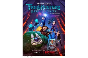 دانلود انیمیشن شکارچیان ترول ها خیزش تایتان ها 2021 دوبله فارسی 2021 Trollhunters Rise of the Titans