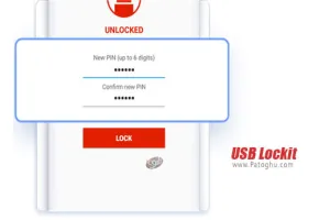 دانلود نرم افزار USB Lockit 3.2 برنامه قفل کردن فلش و هارد اکسترنال