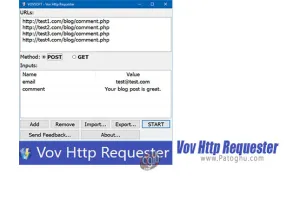 دانلود نرم افزار ایجاد درخواست های http برای ویندوز VovSoft Vov Http Requester 6.4