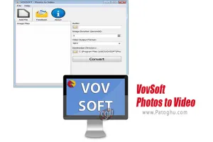دانلود نرم افزار تبدیل تصاویر به فیلم برای ویندوز VovSoft Photos to Video 2.5