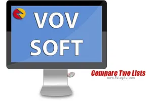 دانلود Vovsoft Compare Two Lists 1.6 مقایسه کردن دو لیست از داده ها