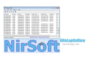 دانلود WinLogOnView 1.41 برنامه نمایش فعالیت کاربران در ویندوز