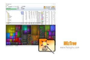 دانلود نرم افزار آنالیز هارد دیسک برای ویندوز WizTree 4.22