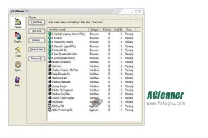 دانلود ACleaner 5.3 برنامه پاک کردن ردپای فعالیت های اینترنتی