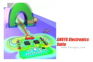 دانلود و نصب ANSYS Electronics Suite 2024 R1 طراحی و ساخت مدار و شبیه ساز سیستم‌های الکترومغناطیسی