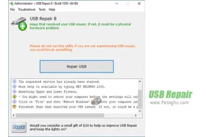 دانلود و نصب USB Repair 11.2.3.2380 برنامه تعمیر فلش مموری خراب