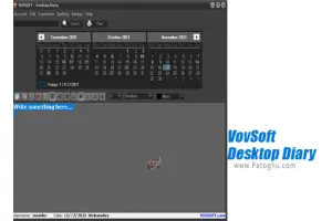 دانلود VovSoft Desktop Diary 2.4 یادداشت برداری آسان