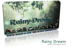 پس زمینه متحرک و بسیار زیبای بارش باران برای دسکتاپ شما Animeted Wallpapers Rainy Dream