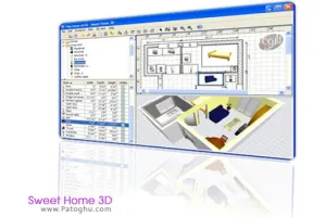 دانلود نرم افزار طراحی سه بعدی دکوراسیون منزل با Sweet Home 3D 7.2