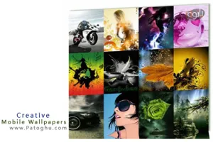مجموعه 300 عکس پس زمینه فوق العاده زیبا برای موبایل Creative Mobile Wallpapers