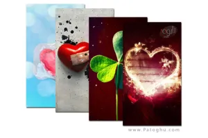 پس زمینه عاشقانه موبایل با سایز 360x640