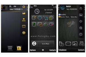 تم های مشکی وکلاسیک نوکیا ورژن پنج - 5800 | N97 |5230 | 5530| 5235 | x6 | N8