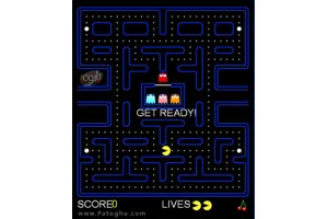 دانلود بازی فلش پک من با فرمت SWF - گیم PACMAN