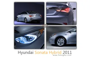 عکس هیوندا سوناتا هایبرید 2011