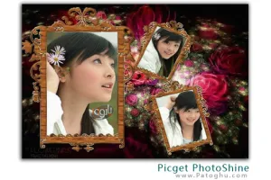 نرم افزار قاب و کادر دور عکس ها و تصاویر - Picget PhotoShine v3.44