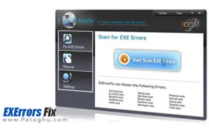 نرم افزار تعمیر و ترمیم فایلهای exe اجرایی ویندوز - EXErrorsFix 2.4