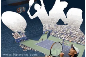 بازی لمسی تنیس برای سیمبیان ورژن پنج فرمت جاوا - Ultimate Tennis: Hard Court