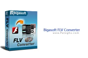 نرم افزار تبدیل و ویرایش فایل های ویدیویی آنلاین اینترنت - Bigasoft FLV Converter v2.4.4.3911