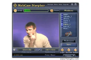 نرم افزار ارسال تصاویر جعلی در وب کم - AV Webcam Morpher Pro v2.0.41