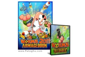 دانلود بازی جاوای جدید و بسیار زیبای جنگ بین کرم ها - Worms 2011 Armageddon