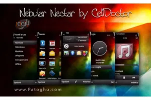 دانلود تم جدید و بسیار زیبای Nebular Nectar برای سیمبین 3 و S60v5