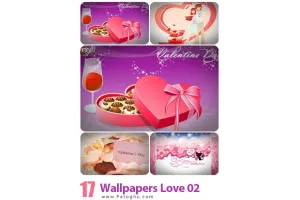 دانلود مجموعه تصاوير عاشقانه  Wallpapers Love
