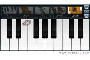 دانلود نرم افزار آهنگ سازی برای نوکیا ورژن 5 - Touch Piano 1.1