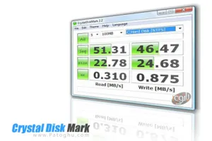 تست سرعت هارد دیسک - دانلود CrystalDiskMark 8.0.6