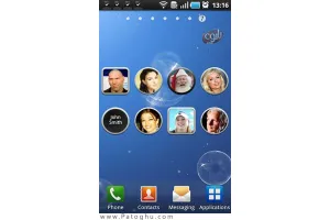 برنامه زیباسازی دفترچه تلفن آندروید موبایل با Animated Widget Contact Pro v1.4.0