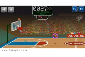 دانلود بازی بسکتبال جدید آندروید Basketmania 2.0