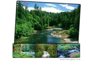 دانلود مجموعه تصاویر زیبا از رودخانه برای دسکتاپ Rivers Wallpapers