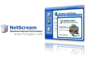 دانلود نرم افزار NetScream 1.3.22.2010 افزایش سرعت اینترنت و بهینه سازی
