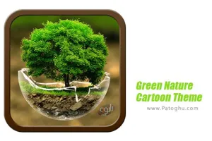 دانلود 4.8.1 Green Nature Cartoon Theme تم کارتونی طبیعت برای اندروید