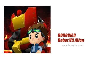دانلود 1.1 ROBOWAR - Robot VS Alien بازی جنگ رباتیک برای اندروید + مود