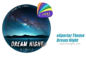 دانلود 1.0 eXperiaz Theme - Dream Night تم شب رویایی xperia برای اندروید