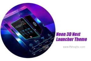 دانلود 2.1.0 Neon 3D Next Launcher Theme تم نئون سه بعدی نکست لانچر برای اندروید