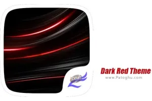 دانلود تم مشکی قرمز برای اندروید Dark Red Theme 1.1.3