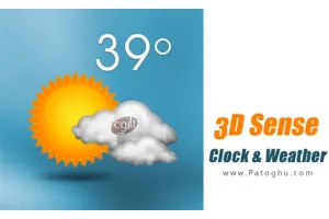 دانلود نرم افزار 3D Sense Clock &amp; Weather v8.50.0 | نصب برنامه هواشناسی و ساعت دیجیتال برای اندروید