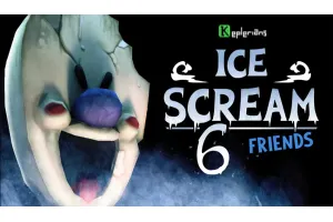 دانلود بازی جیغ یخی 6 برای اندروید Ice Scream 6 Friends: Charlie v1.2.9