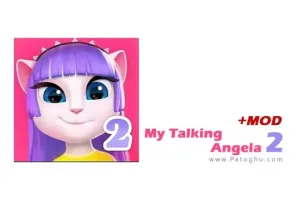 دانلود بازی آنجلینای سخنگو My Talking Angela 2 3.0.1.27669 برای اندروید