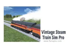 دانلود بازی شبیه ساز قطار بخار برای اندروید Vintage Steam Train Sim Pro v1.0